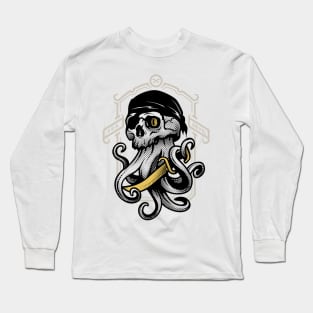 Skull octopus. Long Sleeve T-Shirt